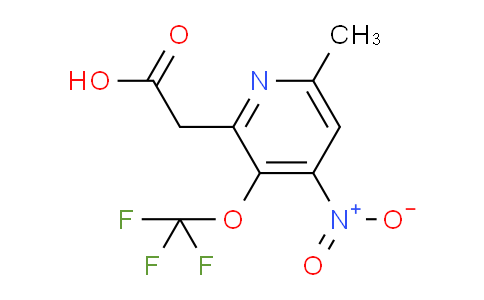 AM146976 | 1804893-95-5 | 6-Methyl-4-nitro-3-(trifluoromethoxy)pyridine-2-acetic acid