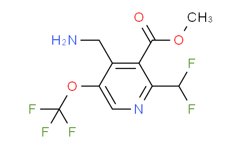 AM146978 | 1806068-29-0 | Methyl 4-(aminomethyl)-2-(difluoromethyl)-5-(trifluoromethoxy)pyridine-3-carboxylate