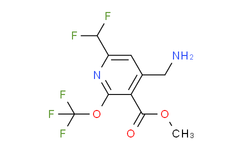 AM146980 | 1804713-67-4 | Methyl 4-(aminomethyl)-6-(difluoromethyl)-2-(trifluoromethoxy)pyridine-3-carboxylate