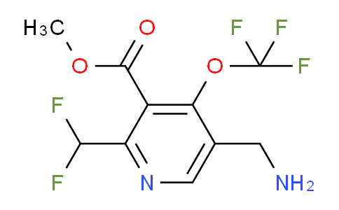 AM146988 | 1805027-85-3 | Methyl 5-(aminomethyl)-2-(difluoromethyl)-4-(trifluoromethoxy)pyridine-3-carboxylate