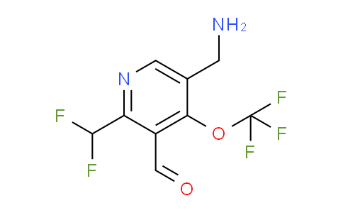AM147013 | 1806780-17-5 | 5-(Aminomethyl)-2-(difluoromethyl)-4-(trifluoromethoxy)pyridine-3-carboxaldehyde