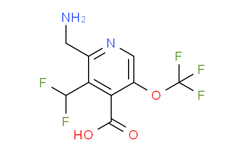 AM147016 | 1804712-26-2 | 2-(Aminomethyl)-3-(difluoromethyl)-5-(trifluoromethoxy)pyridine-4-carboxylic acid