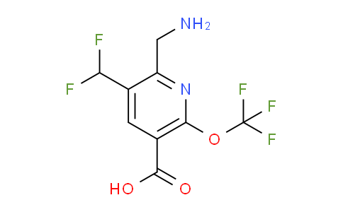 AM147018 | 1806067-71-9 | 2-(Aminomethyl)-3-(difluoromethyl)-6-(trifluoromethoxy)pyridine-5-carboxylic acid