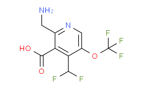AM147022 | 1806067-72-0 | 2-(Aminomethyl)-4-(difluoromethyl)-5-(trifluoromethoxy)pyridine-3-carboxylic acid