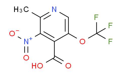 AM147023 | 1806262-79-2 | 2-Methyl-3-nitro-5-(trifluoromethoxy)pyridine-4-carboxylic acid