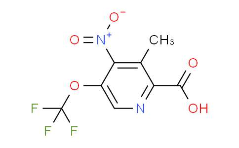 AM147030 | 1806038-48-1 | 3-Methyl-4-nitro-5-(trifluoromethoxy)pyridine-2-carboxylic acid