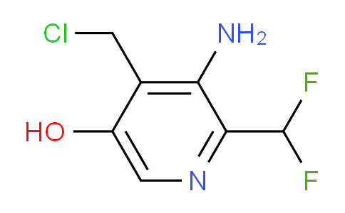 AM14704 | 1805215-34-2 | 3-Amino-4-(chloromethyl)-2-(difluoromethyl)-5-hydroxypyridine
