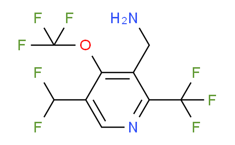 AM147043 | 1806064-76-5 | 3-(Aminomethyl)-5-(difluoromethyl)-4-(trifluoromethoxy)-2-(trifluoromethyl)pyridine