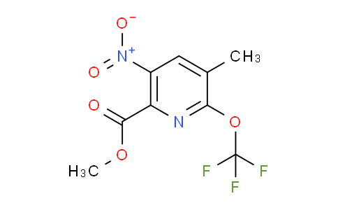 AM147045 | 1804711-35-0 | Methyl 3-methyl-5-nitro-2-(trifluoromethoxy)pyridine-6-carboxylate