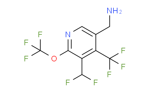 AM147047 | 1805293-16-6 | 5-(Aminomethyl)-3-(difluoromethyl)-2-(trifluoromethoxy)-4-(trifluoromethyl)pyridine
