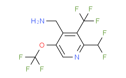AM147049 | 1806163-93-8 | 4-(Aminomethyl)-2-(difluoromethyl)-5-(trifluoromethoxy)-3-(trifluoromethyl)pyridine
