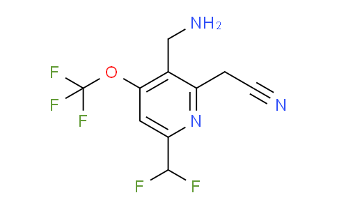 AM147055 | 1805296-07-4 | 3-(Aminomethyl)-6-(difluoromethyl)-4-(trifluoromethoxy)pyridine-2-acetonitrile