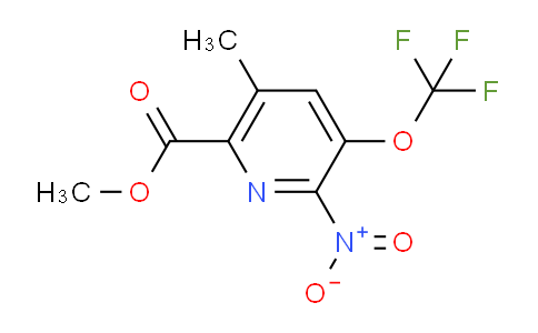 AM147063 | 1805278-88-9 | Methyl 5-methyl-2-nitro-3-(trifluoromethoxy)pyridine-6-carboxylate