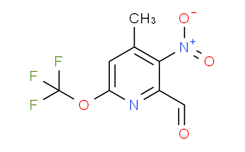 AM147082 | 1806759-10-3 | 4-Methyl-3-nitro-6-(trifluoromethoxy)pyridine-2-carboxaldehyde