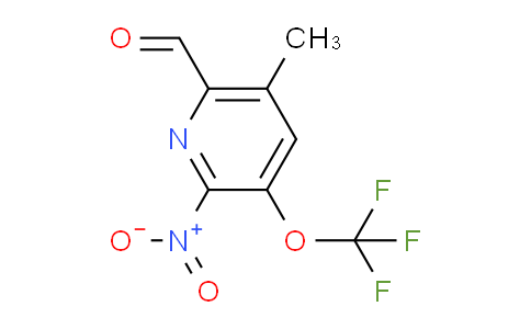 AM147085 | 1806759-22-7 | 5-Methyl-2-nitro-3-(trifluoromethoxy)pyridine-6-carboxaldehyde