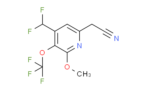 AM147091 | 1806762-39-9 | 4-(Difluoromethyl)-2-methoxy-3-(trifluoromethoxy)pyridine-6-acetonitrile
