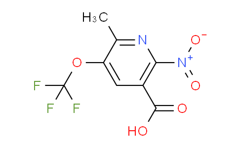 AM147100 | 1806758-61-1 | 2-Methyl-6-nitro-3-(trifluoromethoxy)pyridine-5-carboxylic acid
