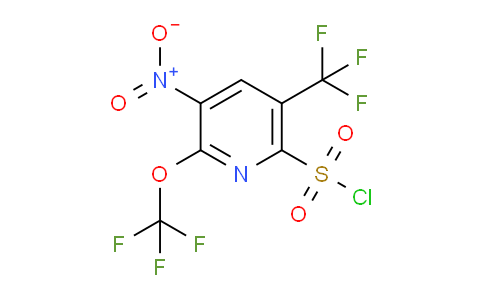 AM147102 | 1804709-73-6 | 3-Nitro-2-(trifluoromethoxy)-5-(trifluoromethyl)pyridine-6-sulfonyl chloride