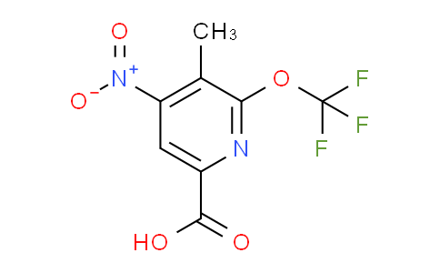 AM147112 | 1805076-40-7 | 3-Methyl-4-nitro-2-(trifluoromethoxy)pyridine-6-carboxylic acid