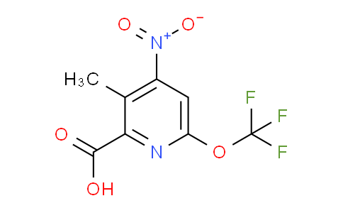 AM147114 | 1806038-52-7 | 3-Methyl-4-nitro-6-(trifluoromethoxy)pyridine-2-carboxylic acid