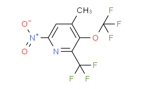 AM147118 | 1805298-82-1 | 4-Methyl-6-nitro-3-(trifluoromethoxy)-2-(trifluoromethyl)pyridine