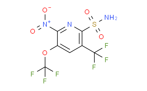 AM147120 | 1806063-96-6 | 2-Nitro-3-(trifluoromethoxy)-5-(trifluoromethyl)pyridine-6-sulfonamide