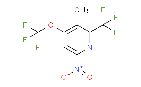 AM147124 | 1804621-59-7 | 3-Methyl-6-nitro-4-(trifluoromethoxy)-2-(trifluoromethyl)pyridine