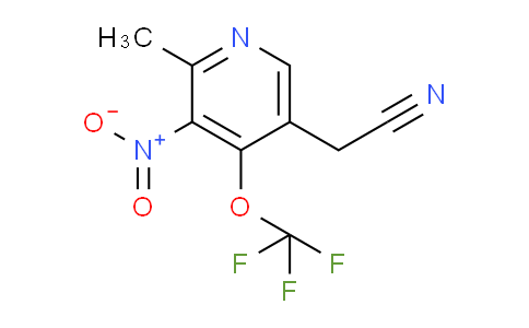 AM147127 | 1806757-77-6 | 2-Methyl-3-nitro-4-(trifluoromethoxy)pyridine-5-acetonitrile