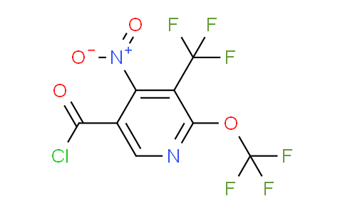 AM147130 | 1806774-56-0 | 4-Nitro-2-(trifluoromethoxy)-3-(trifluoromethyl)pyridine-5-carbonyl chloride