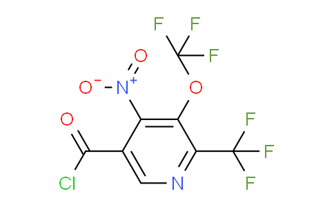 AM147136 | 1806062-88-3 | 4-Nitro-3-(trifluoromethoxy)-2-(trifluoromethyl)pyridine-5-carbonyl chloride