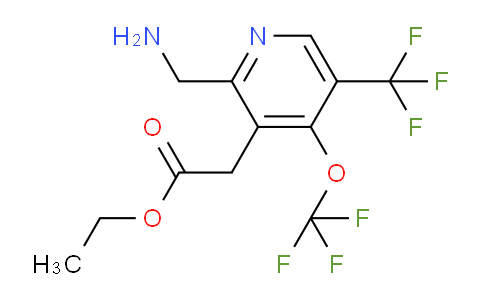 AM147145 | 1805098-51-4 | Ethyl 2-(aminomethyl)-4-(trifluoromethoxy)-5-(trifluoromethyl)pyridine-3-acetate