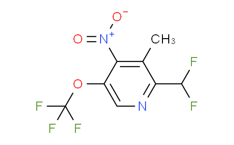 AM147146 | 1806260-20-7 | 2-(Difluoromethyl)-3-methyl-4-nitro-5-(trifluoromethoxy)pyridine