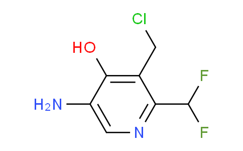 AM14715 | 1803697-57-5 | 5-Amino-3-(chloromethyl)-2-(difluoromethyl)-4-hydroxypyridine
