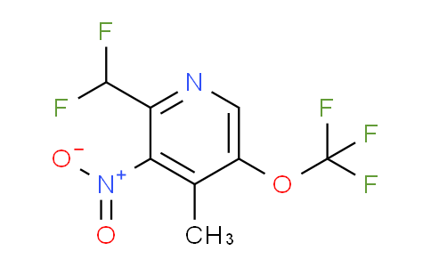 AM147151 | 1806745-71-0 | 2-(Difluoromethyl)-4-methyl-3-nitro-5-(trifluoromethoxy)pyridine