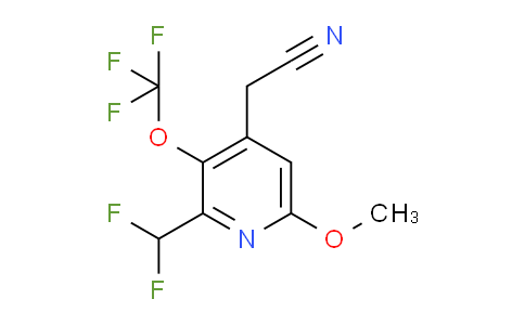 AM147152 | 1806762-22-0 | 2-(Difluoromethyl)-6-methoxy-3-(trifluoromethoxy)pyridine-4-acetonitrile