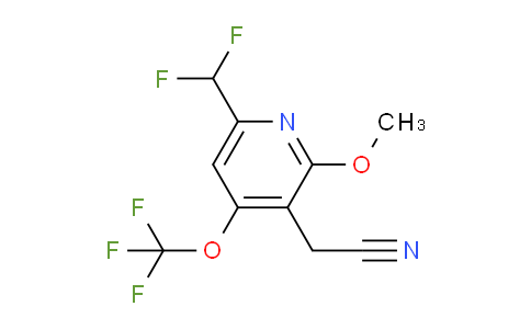 AM147155 | 1804478-30-5 | 6-(Difluoromethyl)-2-methoxy-4-(trifluoromethoxy)pyridine-3-acetonitrile
