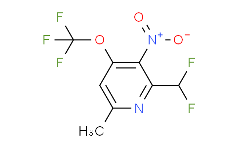 AM147159 | 1806260-42-3 | 2-(Difluoromethyl)-6-methyl-3-nitro-4-(trifluoromethoxy)pyridine