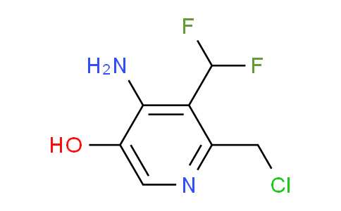 AM14716 | 1806841-39-3 | 4-Amino-2-(chloromethyl)-3-(difluoromethyl)-5-hydroxypyridine