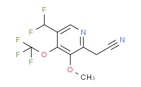 AM147163 | 1806762-34-4 | 5-(Difluoromethyl)-3-methoxy-4-(trifluoromethoxy)pyridine-2-acetonitrile