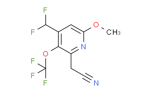 AM147166 | 1804478-71-4 | 4-(Difluoromethyl)-6-methoxy-3-(trifluoromethoxy)pyridine-2-acetonitrile