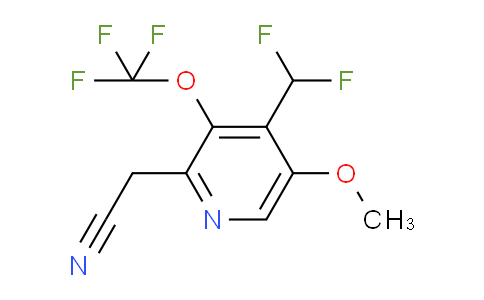 AM147171 | 1806175-49-4 | 4-(Difluoromethyl)-5-methoxy-3-(trifluoromethoxy)pyridine-2-acetonitrile