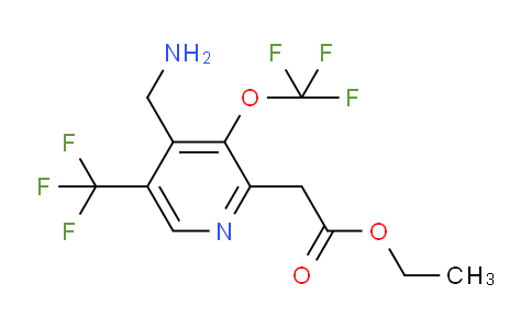 AM147175 | 1804939-23-8 | Ethyl 4-(aminomethyl)-3-(trifluoromethoxy)-5-(trifluoromethyl)pyridine-2-acetate