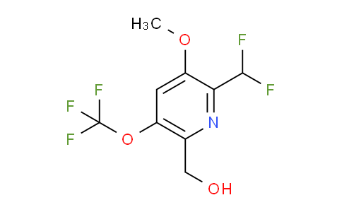 2-(Difluoromethyl)-3-methoxy-5-(trifluoromethoxy)pyridine-6-methanol