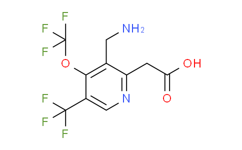 AM147184 | 1804667-33-1 | 3-(Aminomethyl)-4-(trifluoromethoxy)-5-(trifluoromethyl)pyridine-2-acetic acid