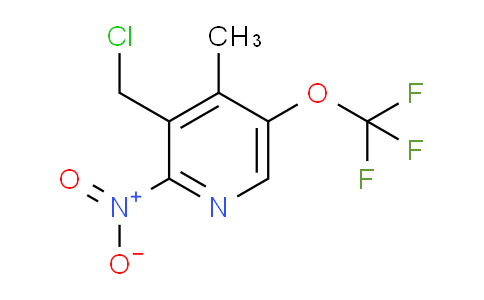AM147185 | 1805100-64-4 | 3-(Chloromethyl)-4-methyl-2-nitro-5-(trifluoromethoxy)pyridine
