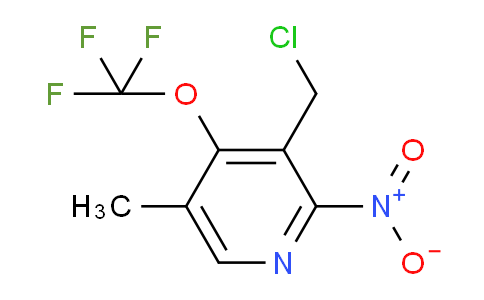 AM147187 | 1806752-69-1 | 3-(Chloromethyl)-5-methyl-2-nitro-4-(trifluoromethoxy)pyridine