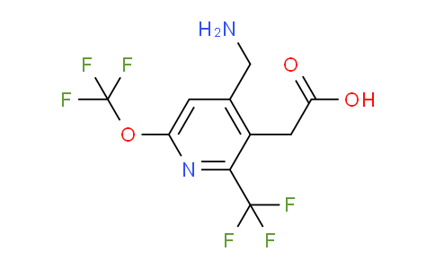 AM147196 | 1805295-03-7 | 4-(Aminomethyl)-6-(trifluoromethoxy)-2-(trifluoromethyl)pyridine-3-acetic acid