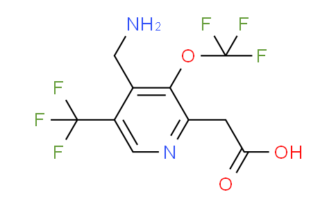 AM147198 | 1804709-96-3 | 4-(Aminomethyl)-3-(trifluoromethoxy)-5-(trifluoromethyl)pyridine-2-acetic acid