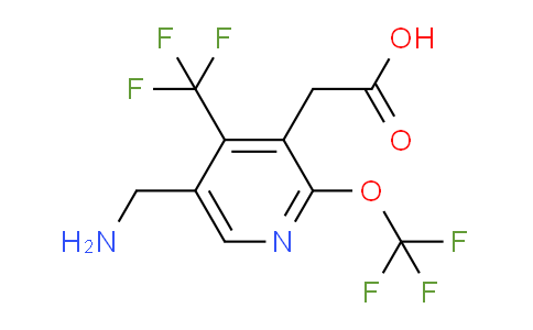 AM147200 | 1806756-63-7 | 5-(Aminomethyl)-2-(trifluoromethoxy)-4-(trifluoromethyl)pyridine-3-acetic acid