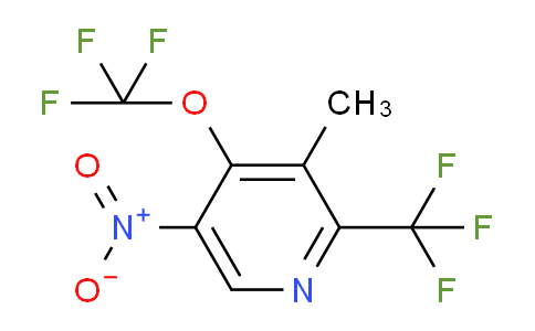 3-Methyl-5-nitro-4-(trifluoromethoxy)-2-(trifluoromethyl)pyridine